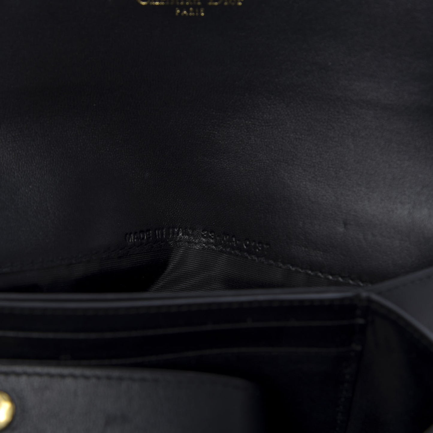 Lambskin Daddi Pouch Black