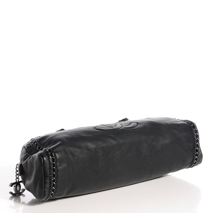 Chanel Smooth Calfskin Luxe Ligne Small Bowler Black 4 of 7