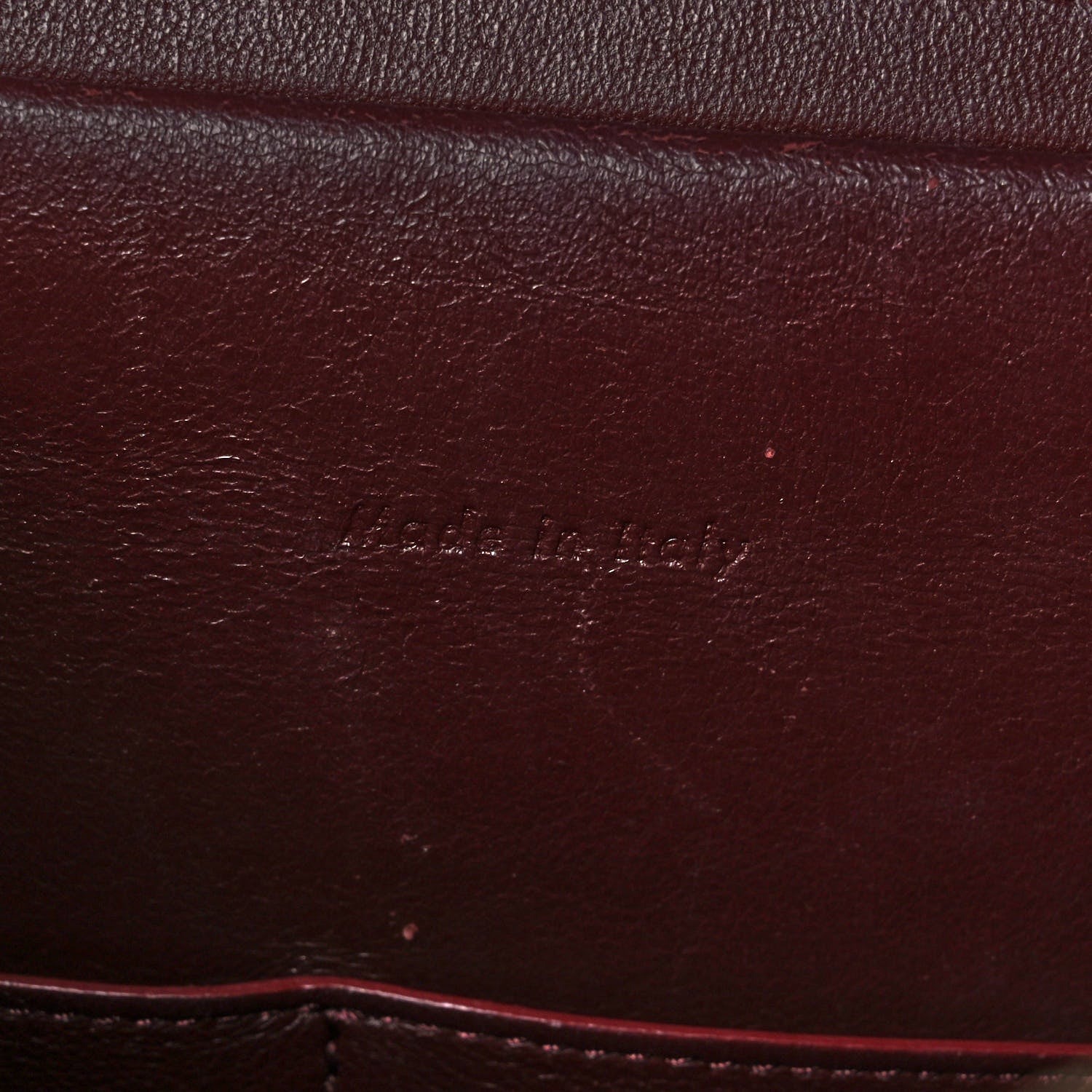 Celine Natural Calfskin Mini Belt Bag Burgundy 5 of 11