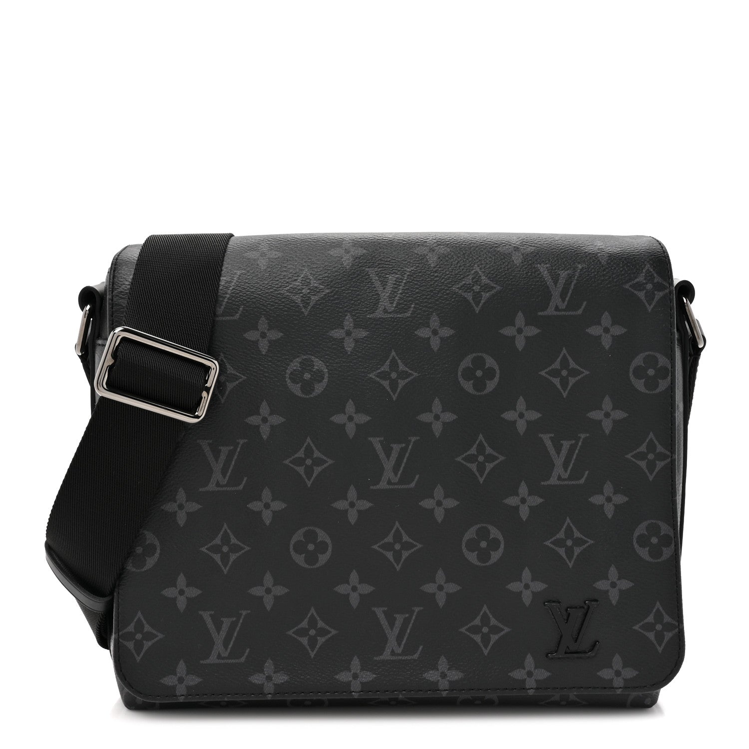 Louis Vuitton Monogram Eclipse District PM Black 1 of 14