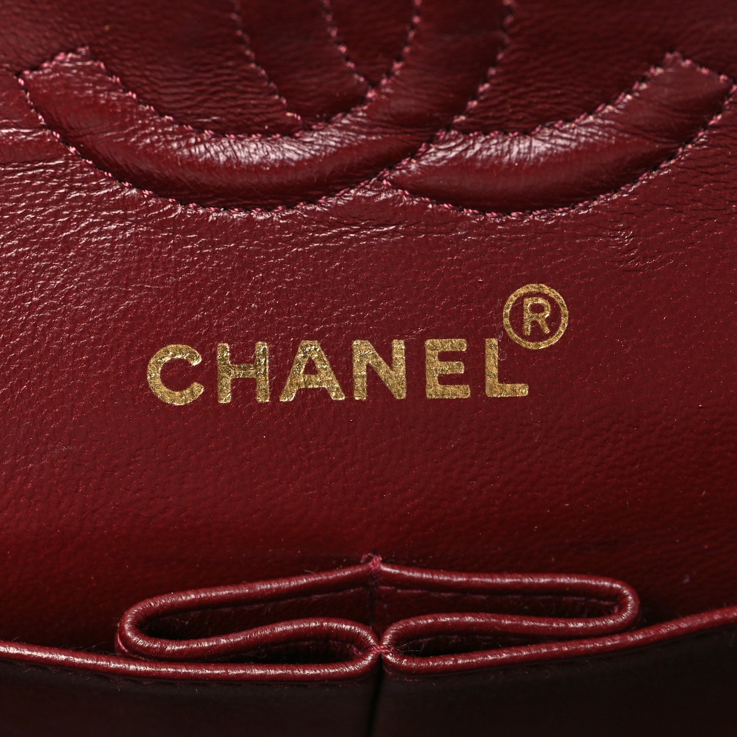 Lambskin Quilted Small Double Flap Black