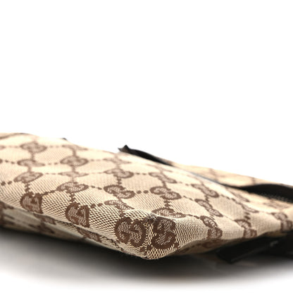 Gucci GG Monogram Double Pocket Belt Bag Dark Brown 9 of 9