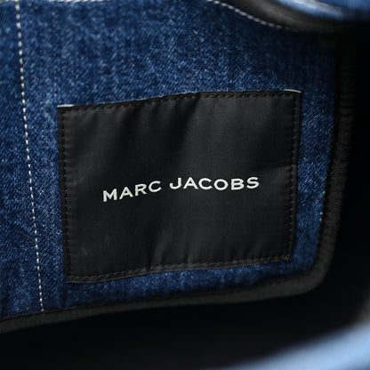 Marc Jacobs Denim Canvas Large The Tote Bag Blue 6 of 13