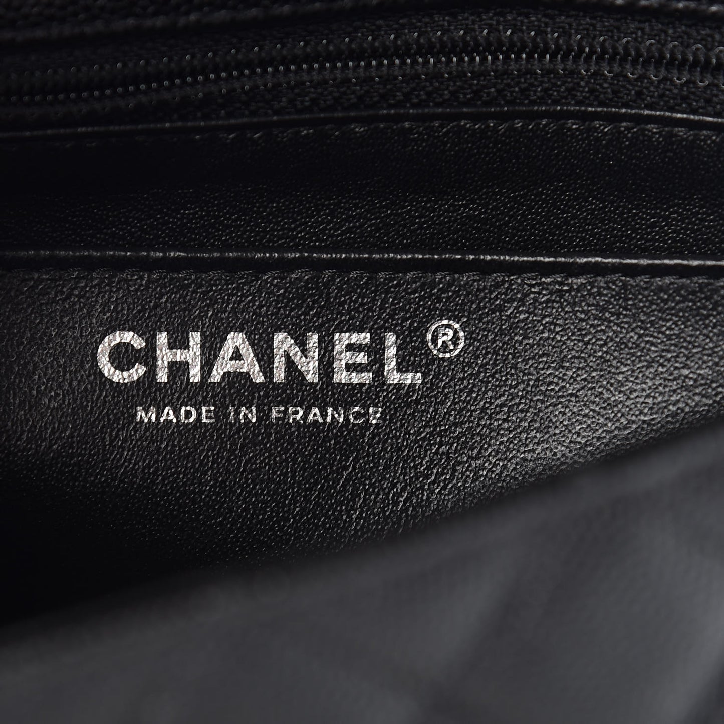 Caviar Quilted Mini Rectangular Flap Black