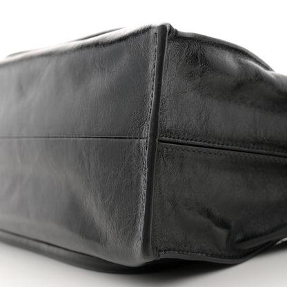 Chloe Natural Shiny Calfskin Small Paraty 24 Bag Black 10 of 10
