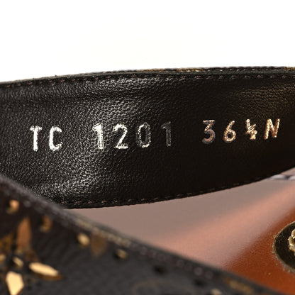 Louis Vuitton Monogram Sunny Flat Thong Sandals 36.5 Brown 6 of 8