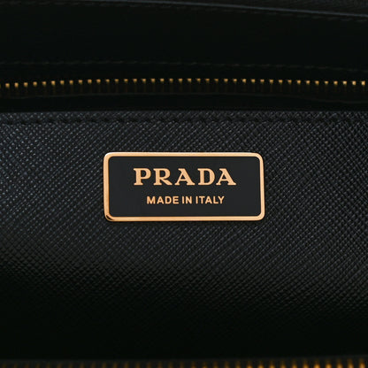 Prada Saffiano Medium Galleria Double Zip Tote Black 6 of 11