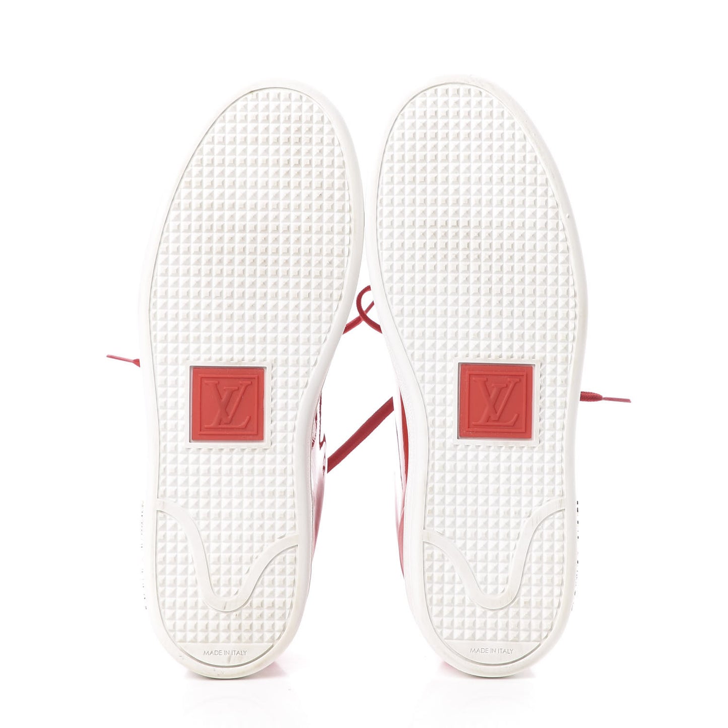 Patent Calfskin Frontrow Sneakers 35.5 Rouge
