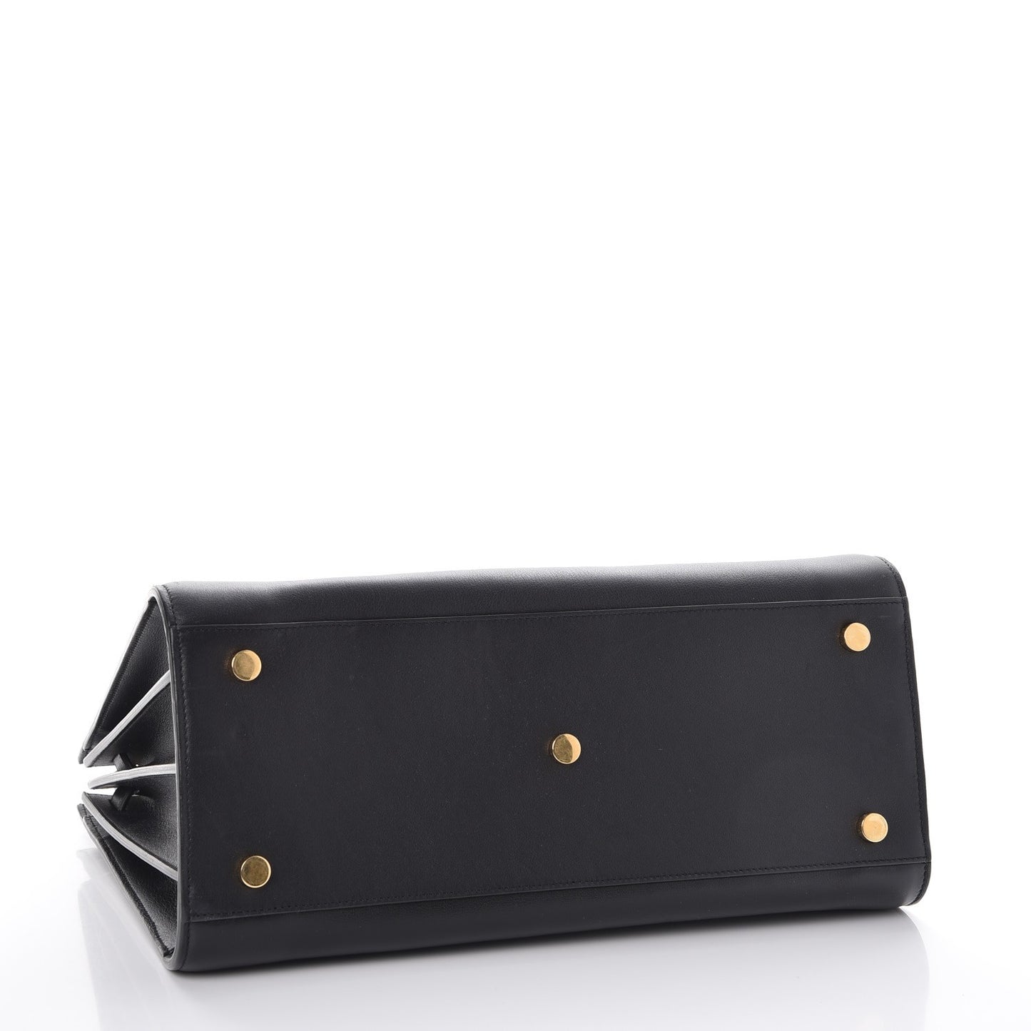 Calfskin Small Sac De Jour Black