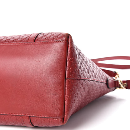Gucci Soft Microguccissima Dome Satchel Red 14 of 19