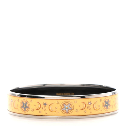 Hermes Enamel Printed Moon Stars Bracelet 65 3 of 6