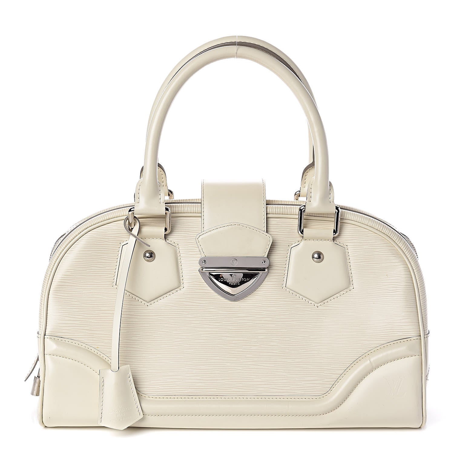 Louis Vuitton Epi Bowling Montaigne GM Ivory 1 of 10