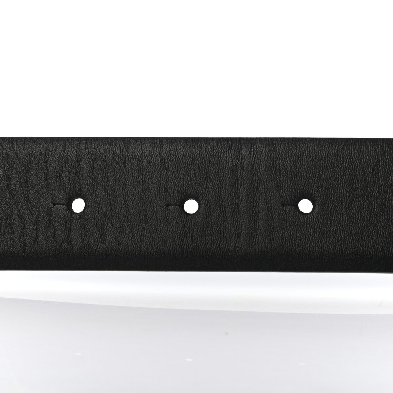 Chanel Calfskin Crystal CC Belt 95 38 Black Blue 6 of 7