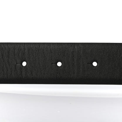 Chanel Calfskin Crystal CC Belt 95 38 Black Blue 6 of 7