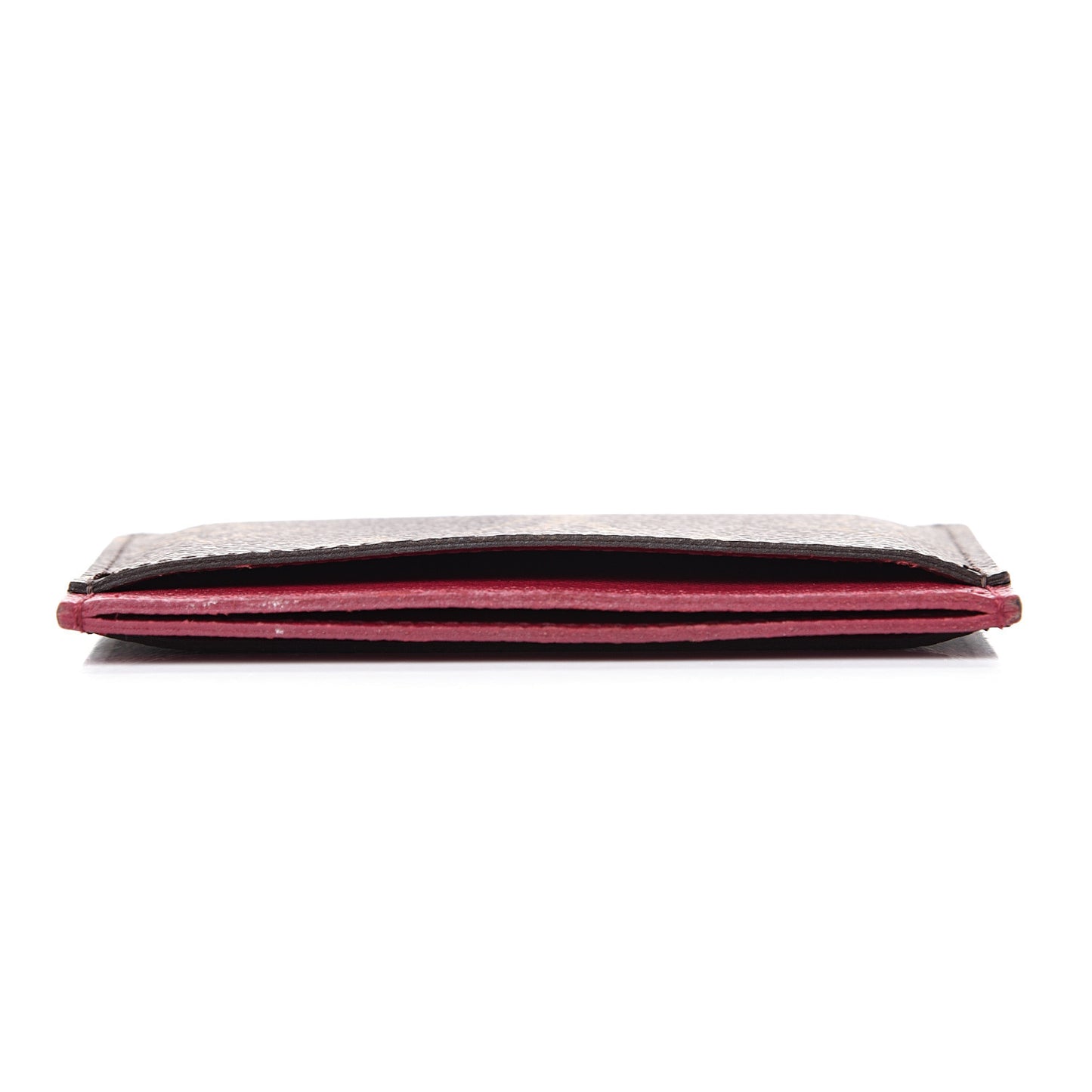 Monogram Card Holder Fuchsia