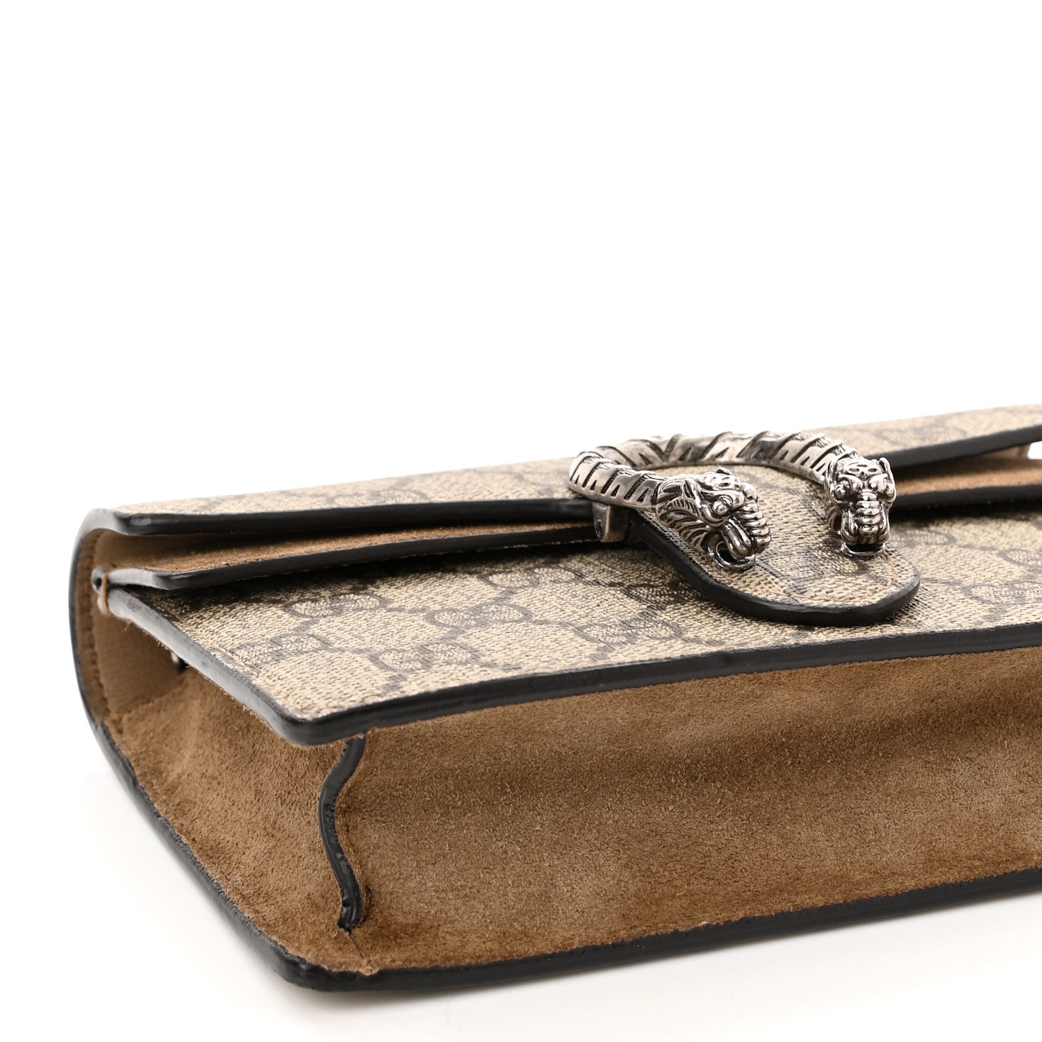 Gucci GG Supreme Monogram Super Mini Dionysus Shoulder Bag Taupe 8 of 10