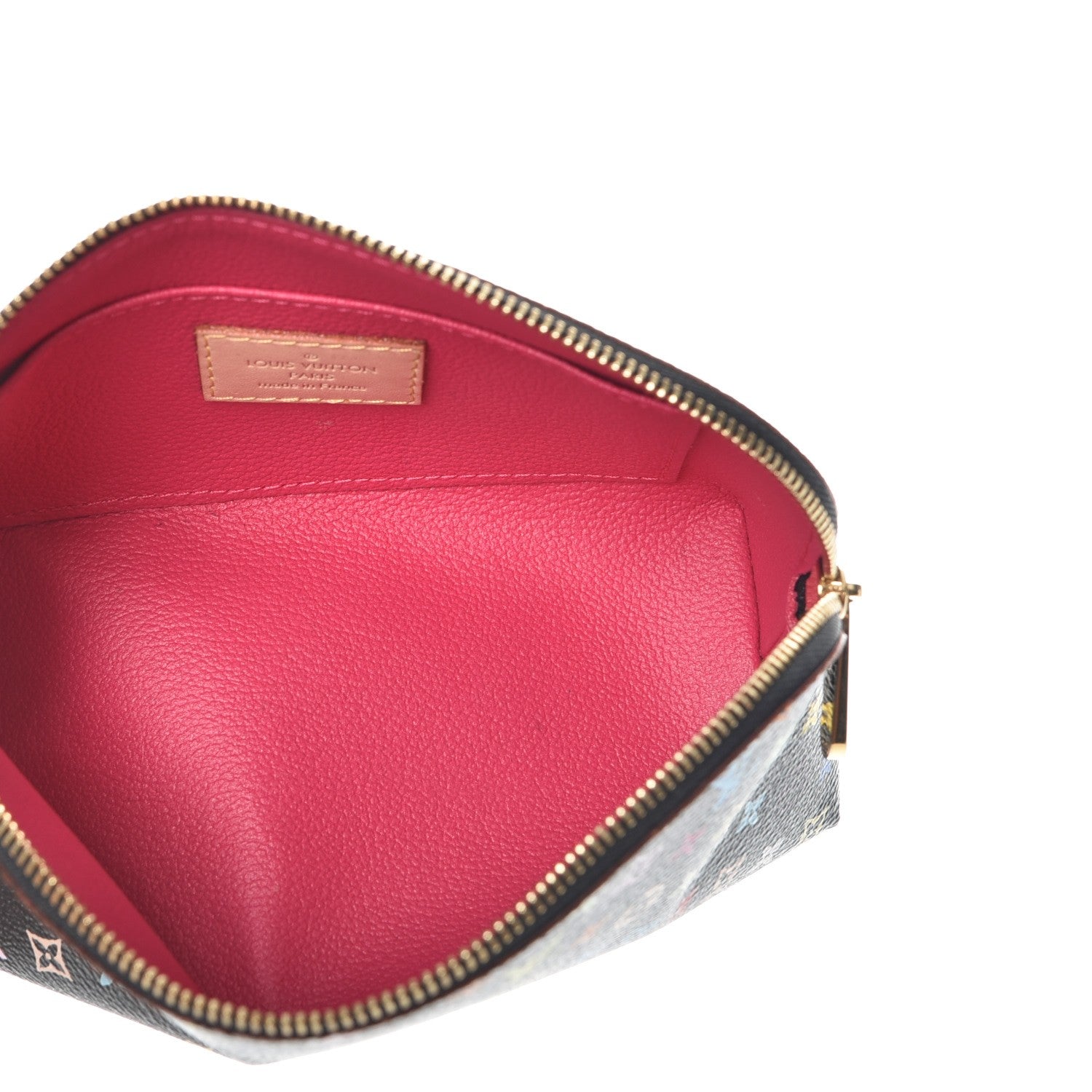 Louis Vuitton Monogram Multicolor Cosmetic Pouch Black Grenade 5 of 7