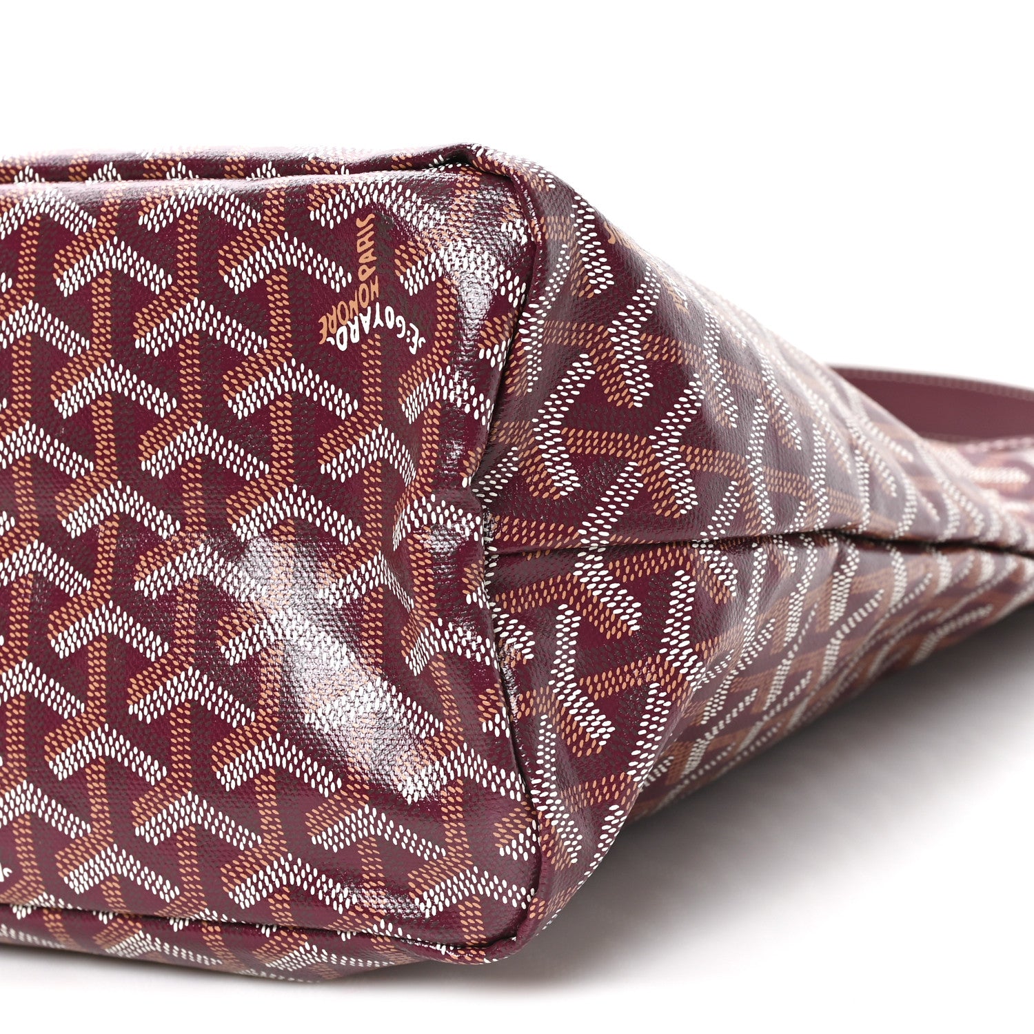 Goyard Goyardine Boheme Hobo Burgundy 11 of 11