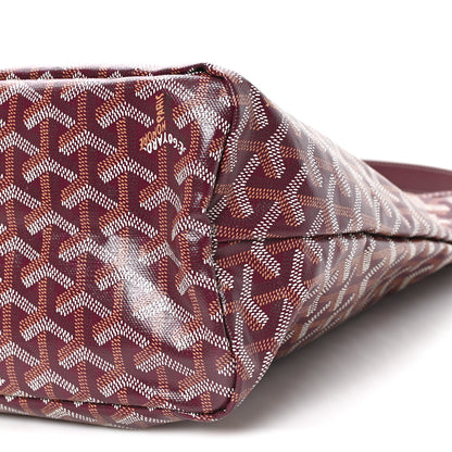 Goyard Goyardine Boheme Hobo Burgundy 11 of 11