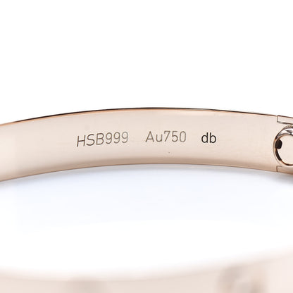Cartier 18K Pink Gold LOVE Bracelet 17 4 of 6