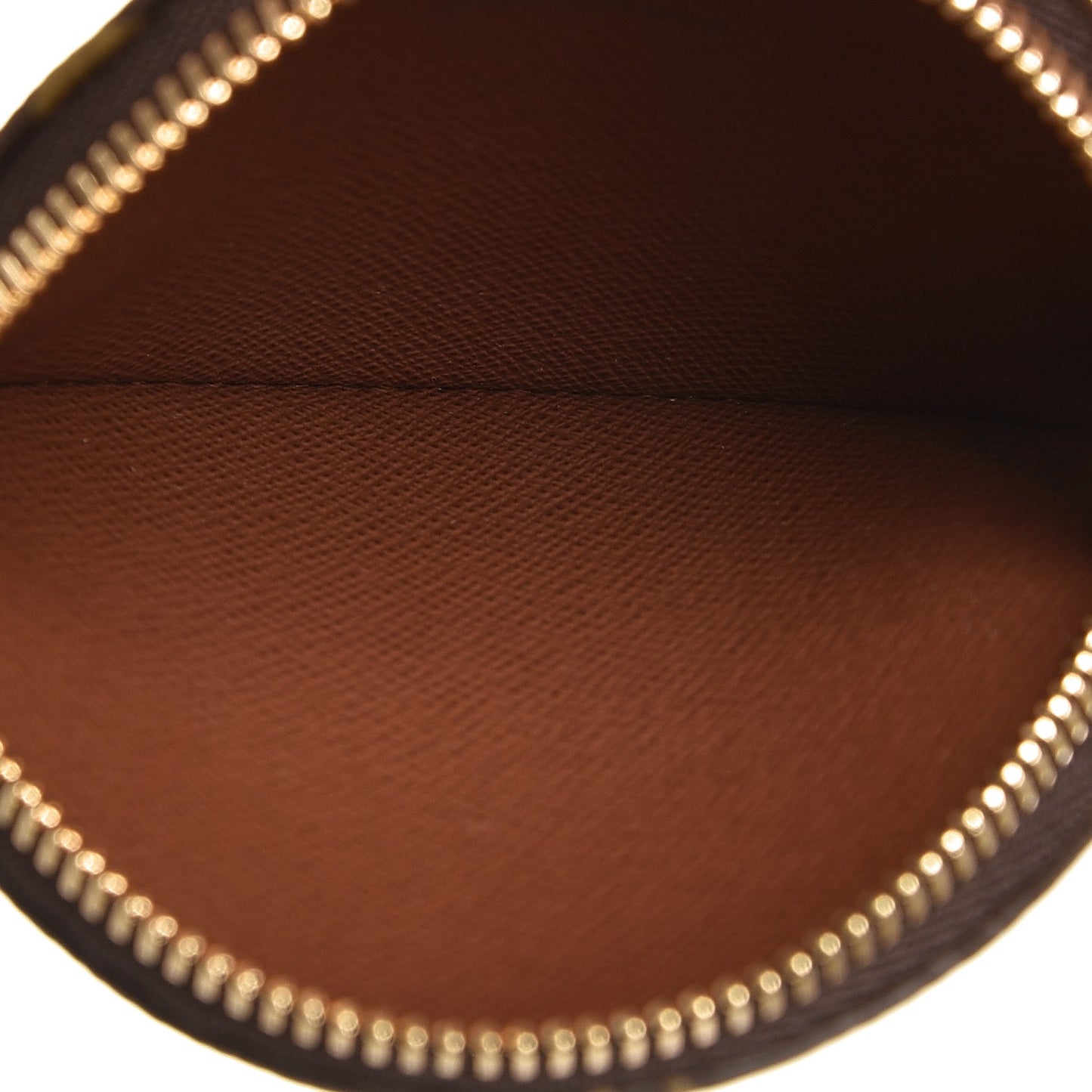 Monogram Round Coin Purse