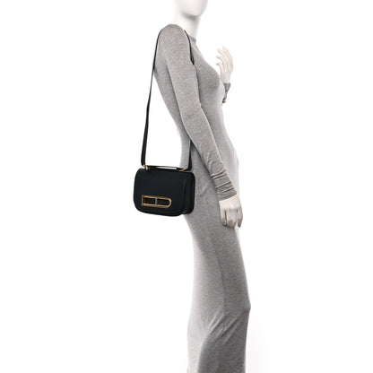 Delvaux Olen Calfskin Small Lingot Crossbody Black 2 of 9