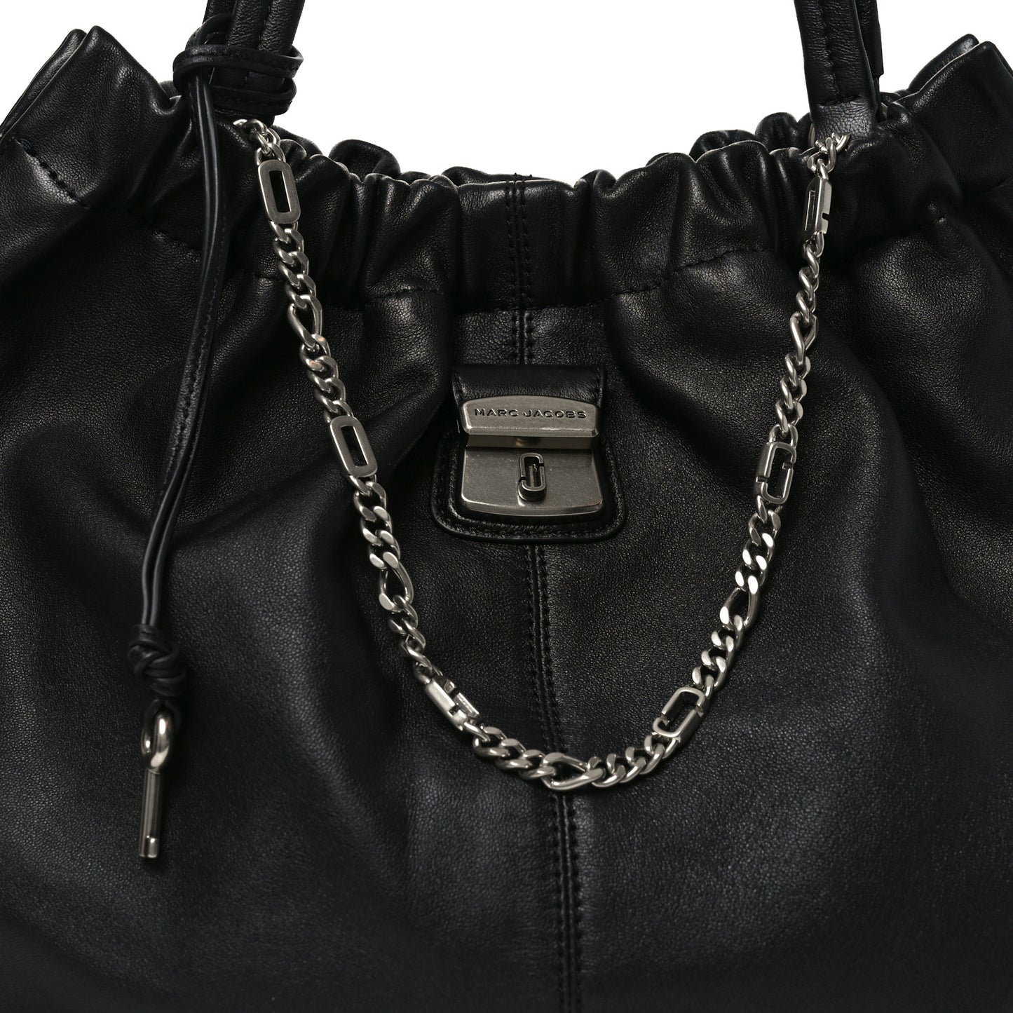 Calfskin The Cristina Tote Black