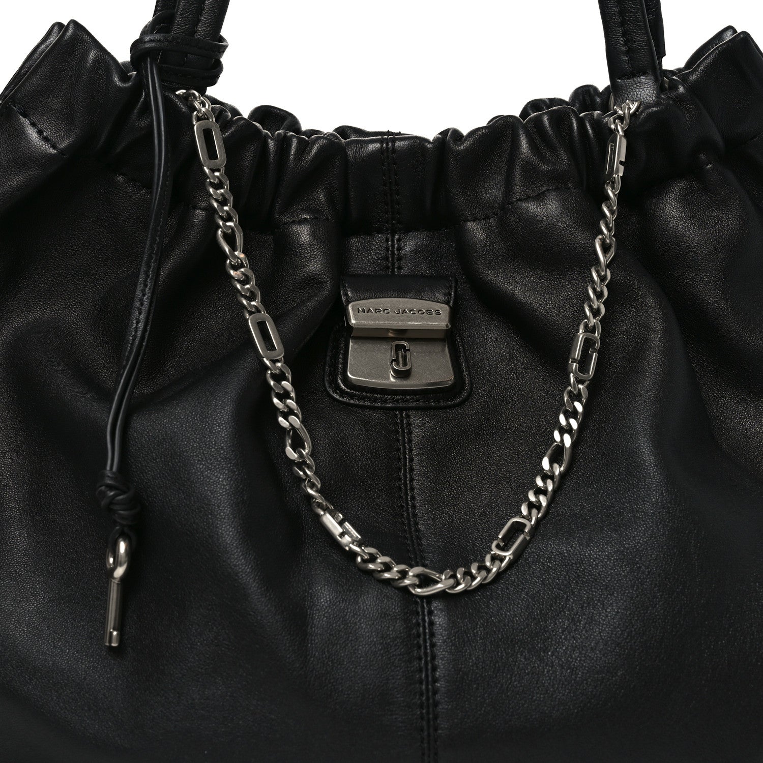 Marc Jacobs Calfskin The Cristina Tote Black 7 of 9