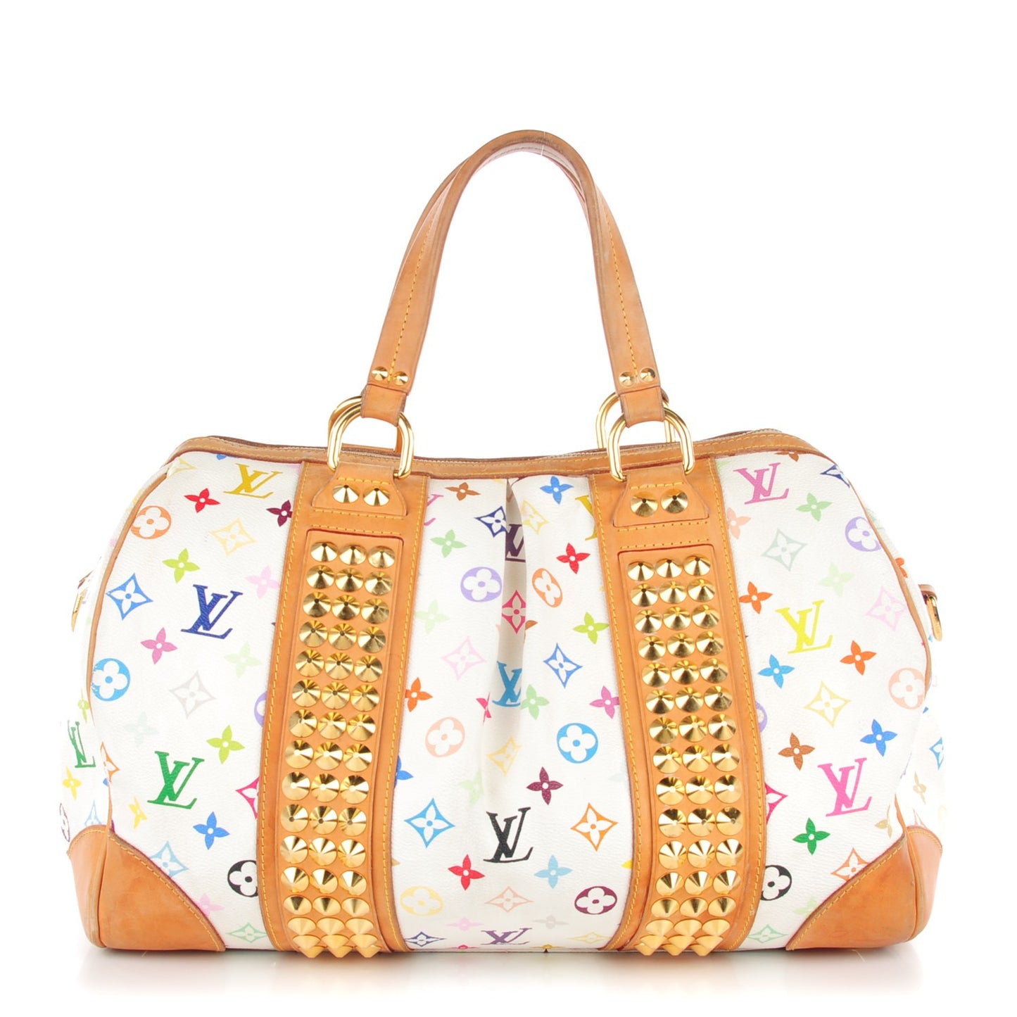 Monogram Multicolor Courtney GM White