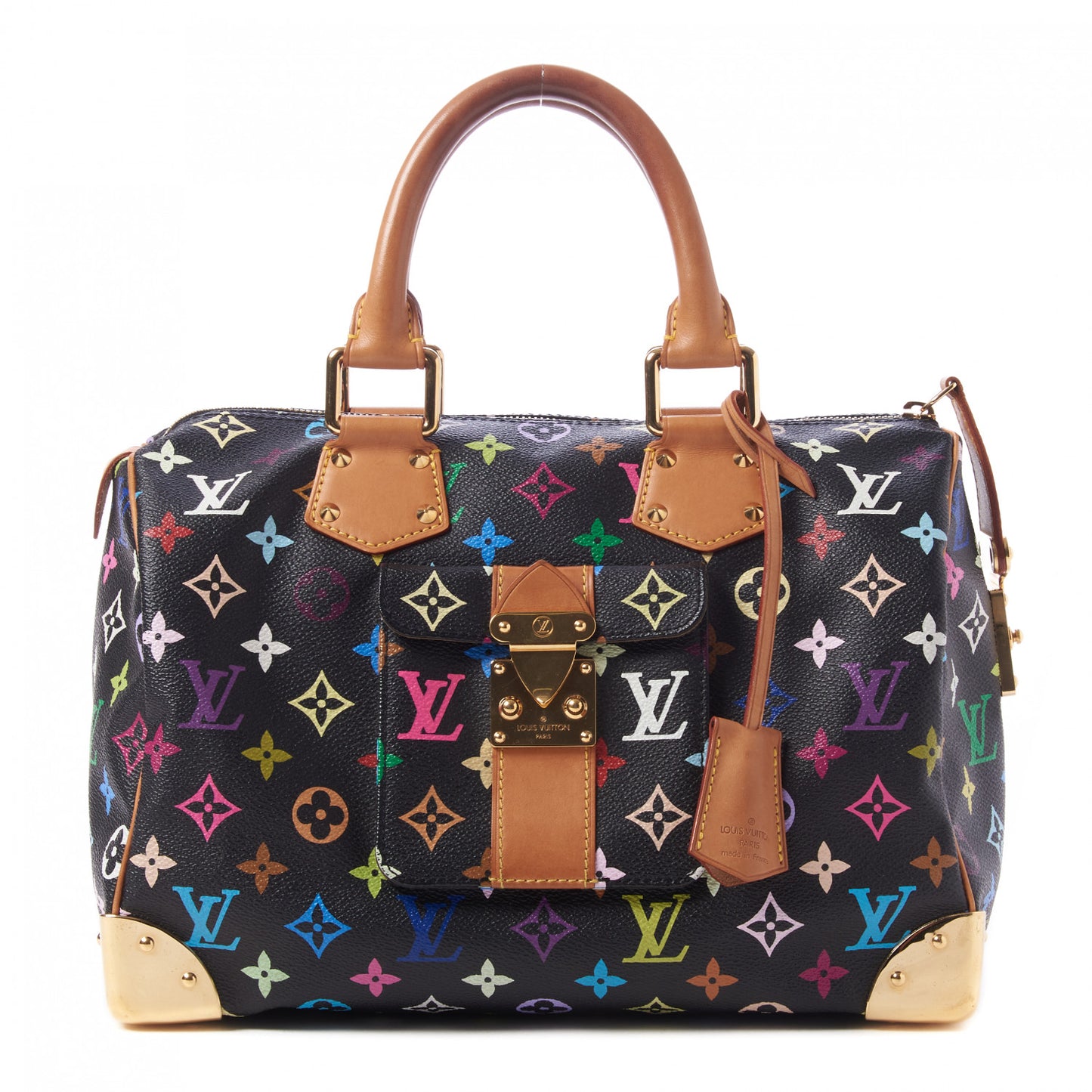 Monogram Multicolor Speedy 30 Black