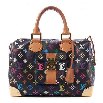 Louis Vuitton Monogram Multicolor Speedy 30 Black 1 of 8