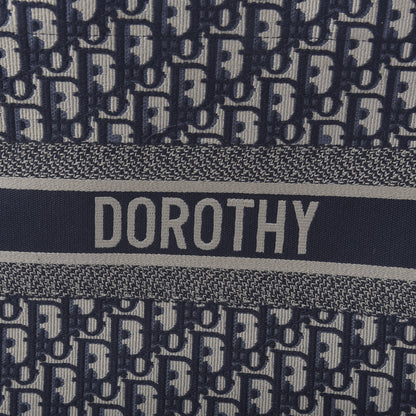 Christian Dior Oblique Medium Book Tote Blue Multicolor 10 of 10