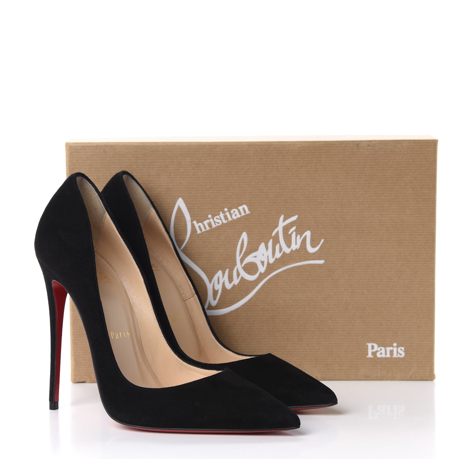 Christian Louboutin Suede So Kate 120 Pumps 38 Black 9 of 9