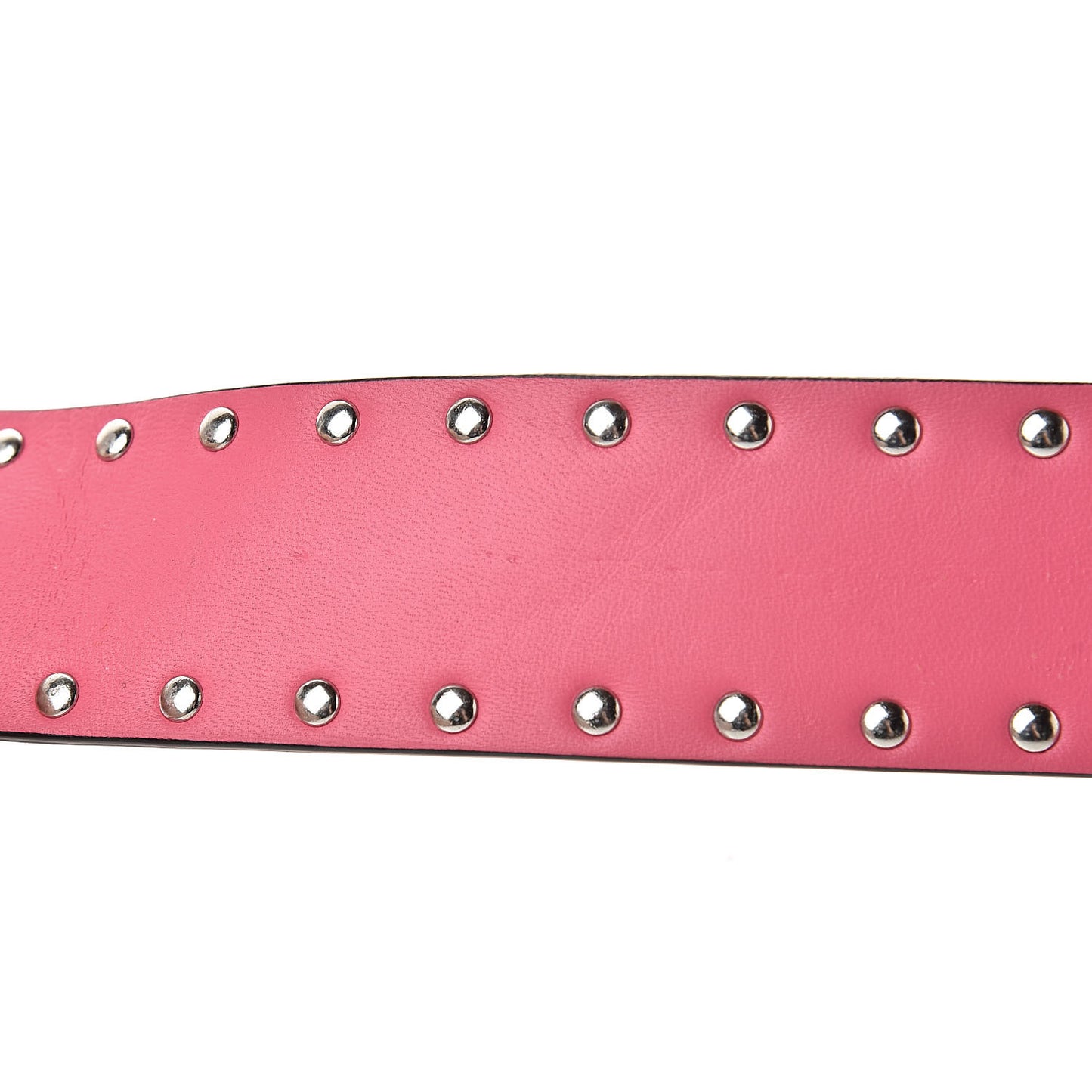 Lambskin Free Rockstud Spike Shoulder Strap Shadow Pink