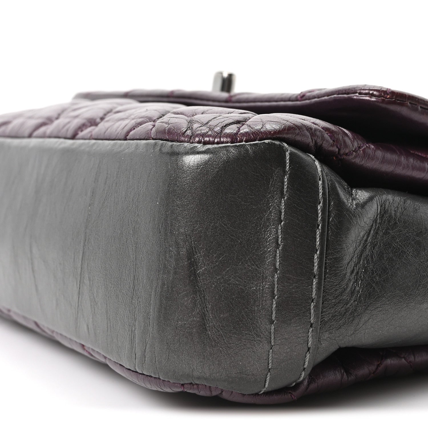 Chanel Calfskin Mineral Nights Mini Flap Dark Purple 10 of 10