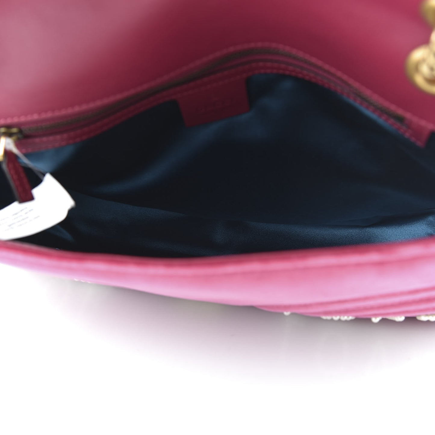 Velvet Matelasse Blind for Love Embroidered Medium GG Marmont Shoulder Bag Light Raspberry Rose Multicolor
