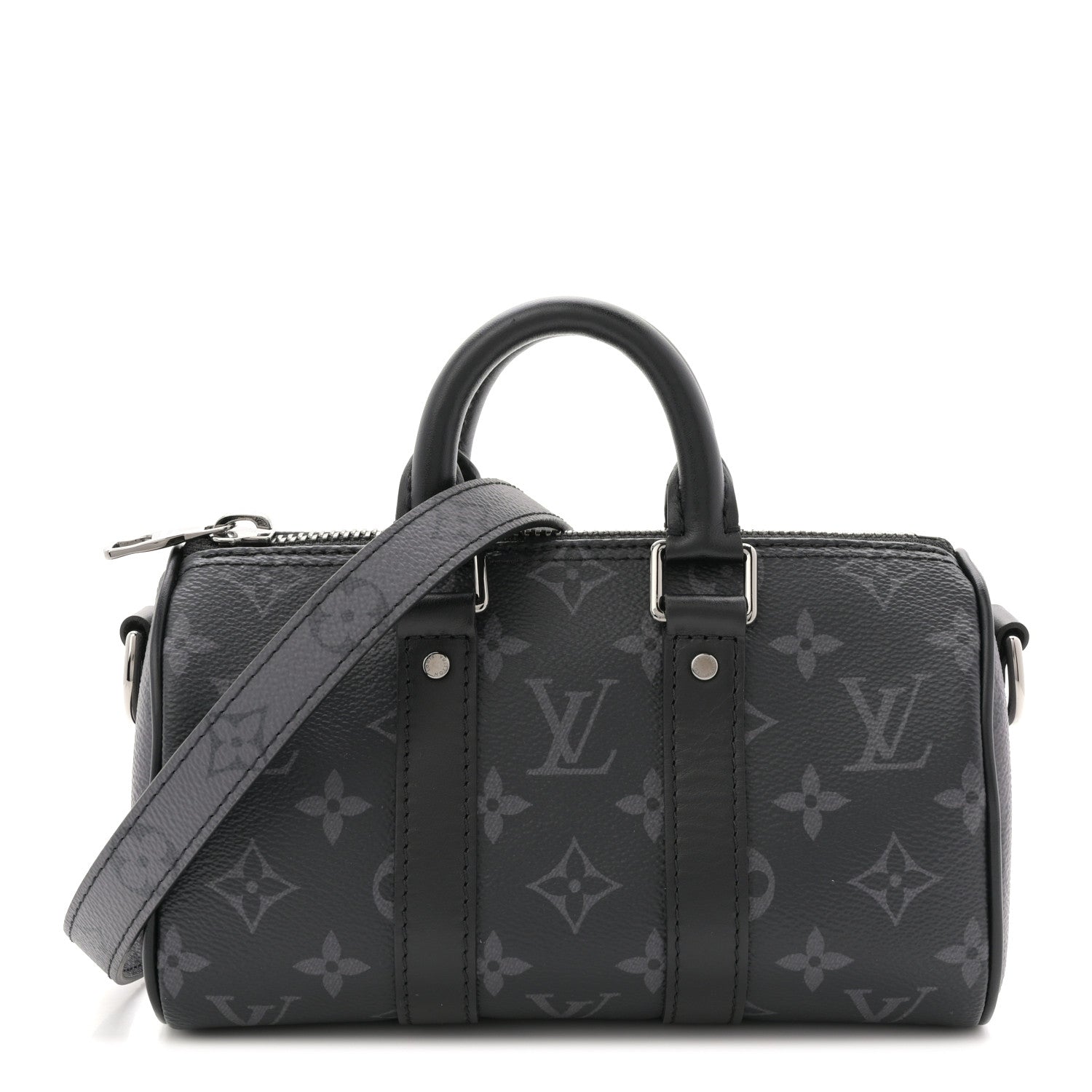 Louis Vuitton Reverse Monogram Eclipse Keepall XS Black 1 of 10