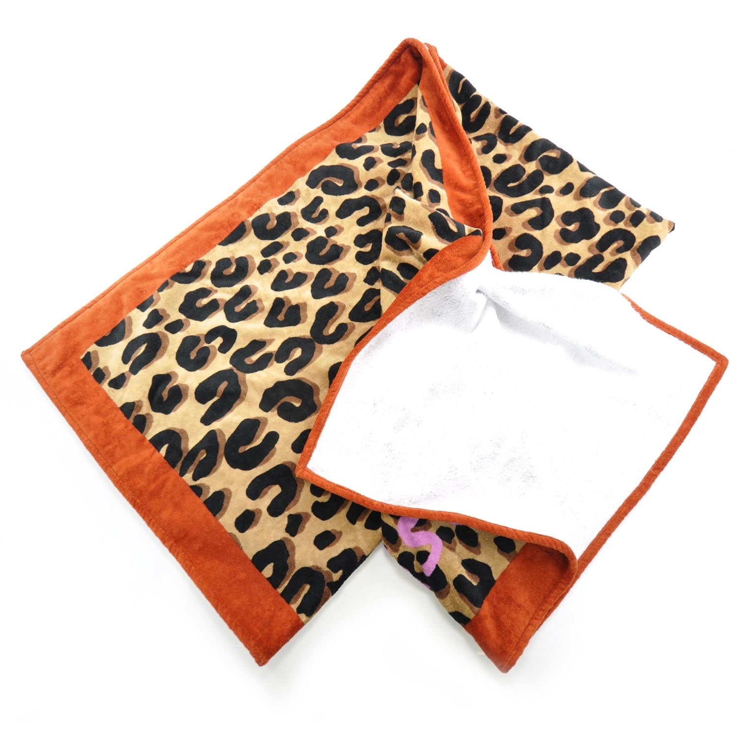 Louis Vuitton Cotton Leopard Beach Towel Marron Brown 3 of 5