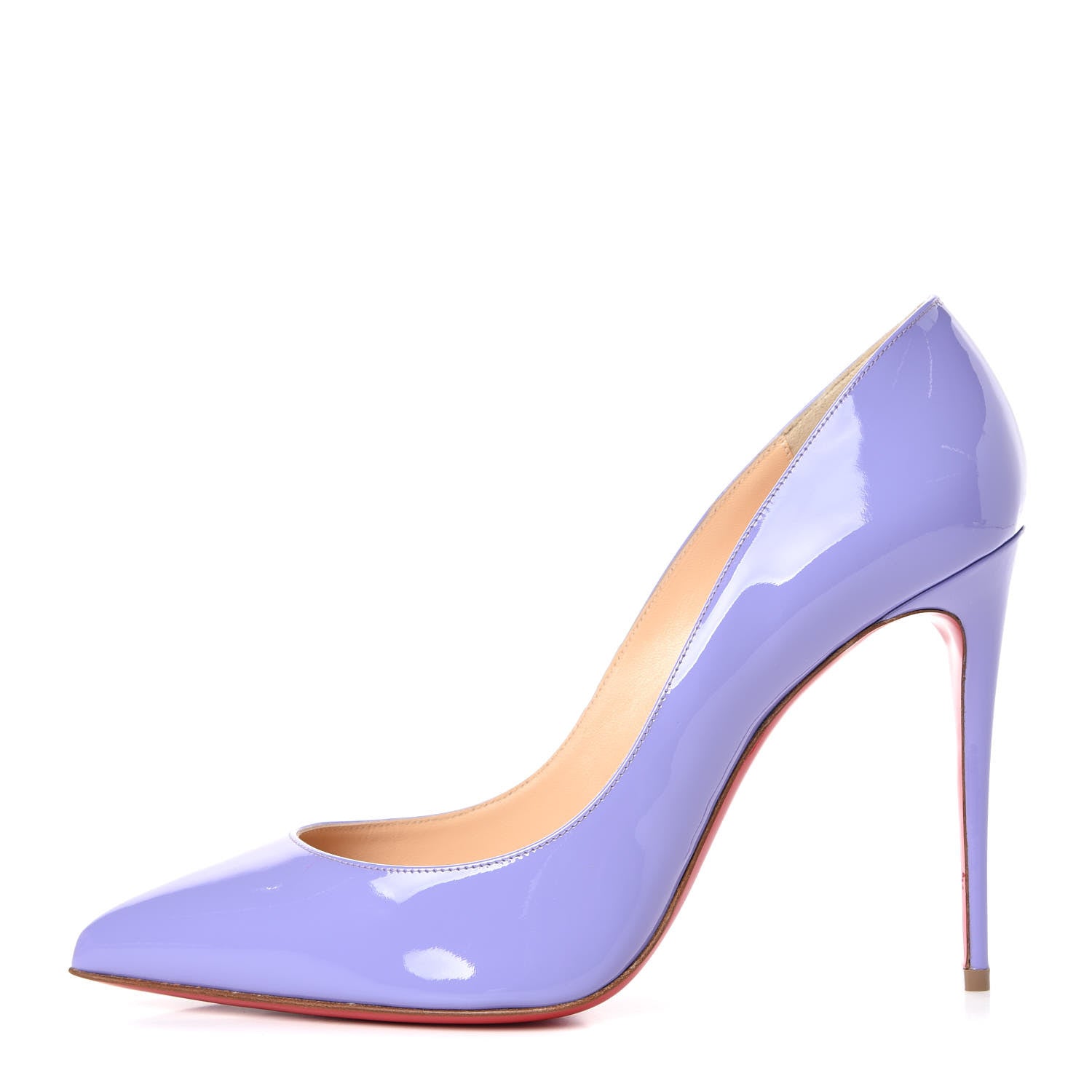 Christian Louboutin Patent Pigalle Follies 100 Pumps 40.5 Hortensia 1 of 8