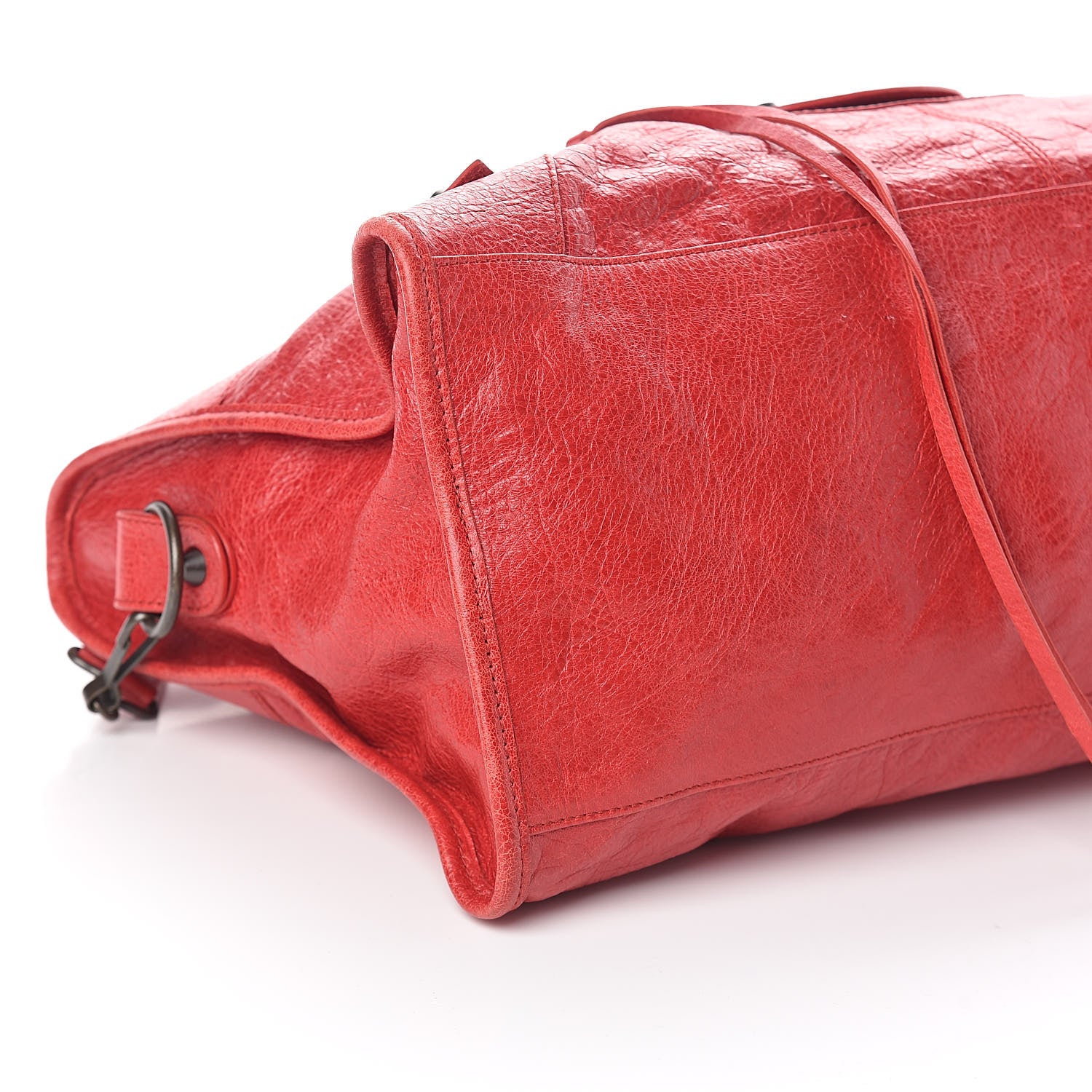 Balenciaga Agneau Classic Hardware Part Time Rouge Coquelicot 7 of 8