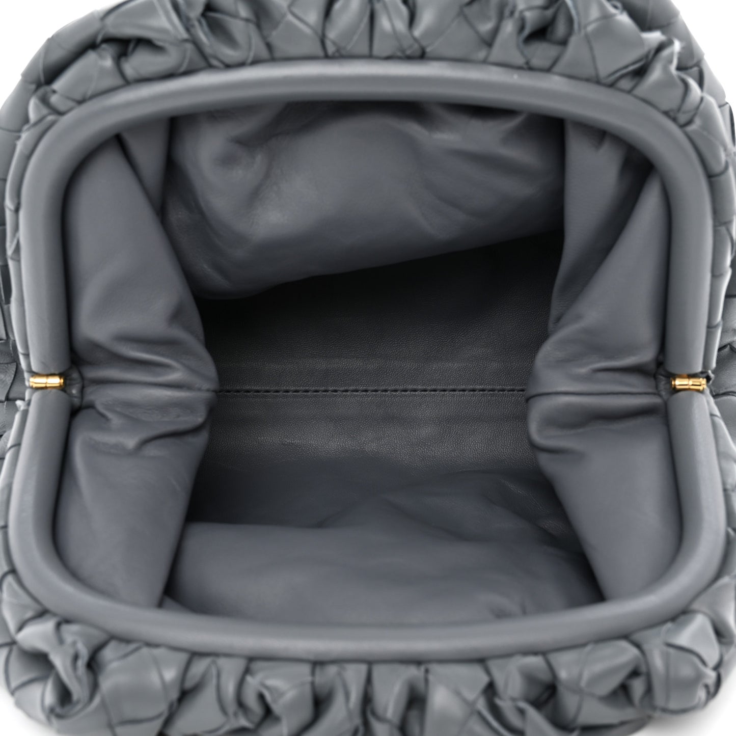 Nappa Intrecciato Teen Pouch Thunder