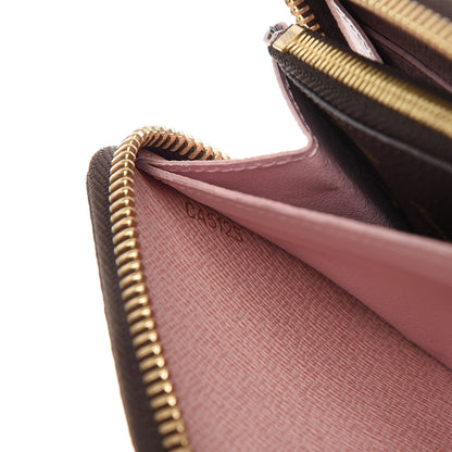 Louis Vuitton Monogram Clemence Wallet Rose Ballerine 7 of 8