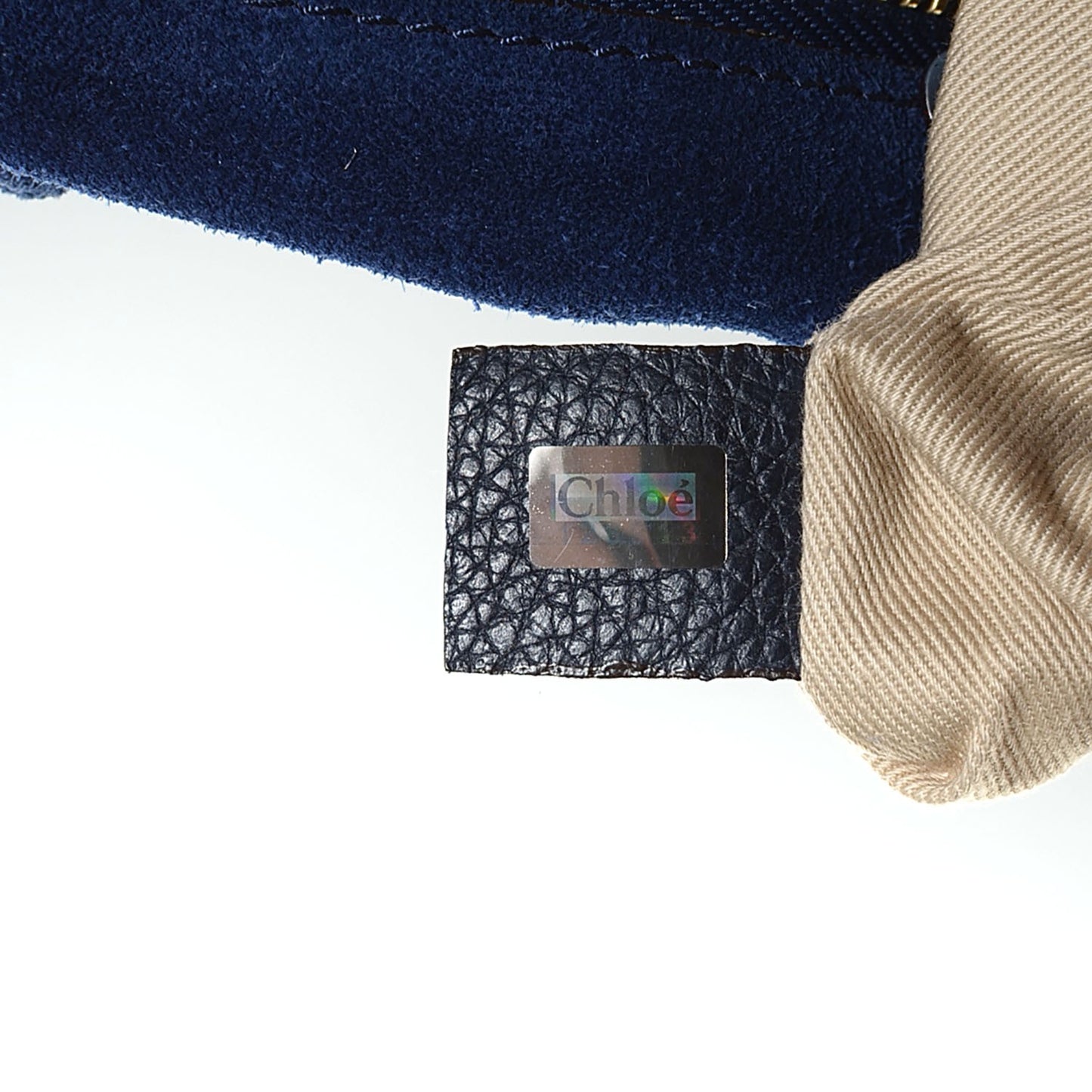 Suede Calfskin Medium Paraty Midnight Blue