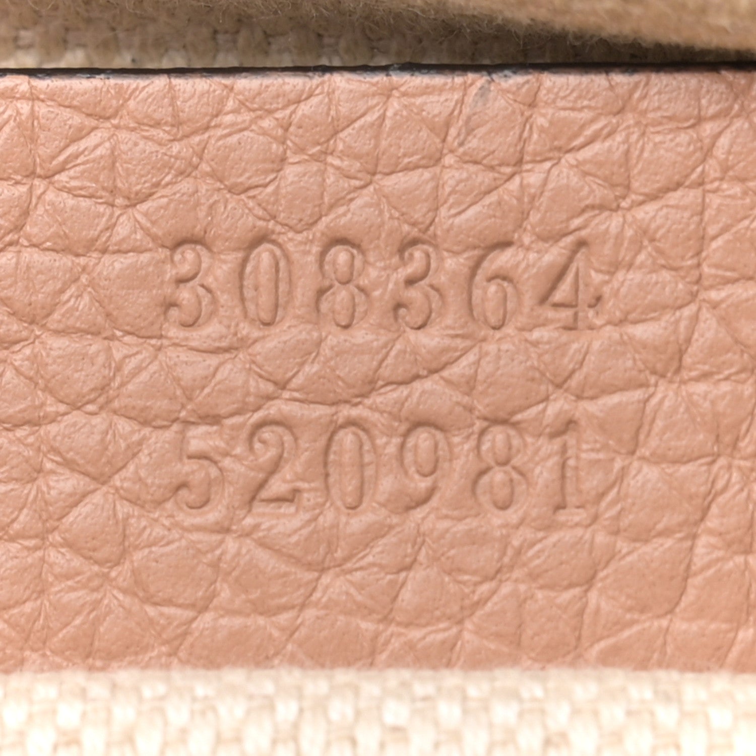Gucci Pebbled Calfskin Small Soho Disco Bag Camelia 7 of 16