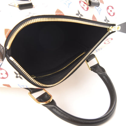 Louis Vuitton Game On Speedy Bandouliere 25 White 5 of 11
