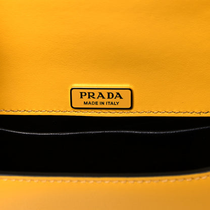 Prada Saffiano City Calf Cahier Bag Soleil 6 of 9