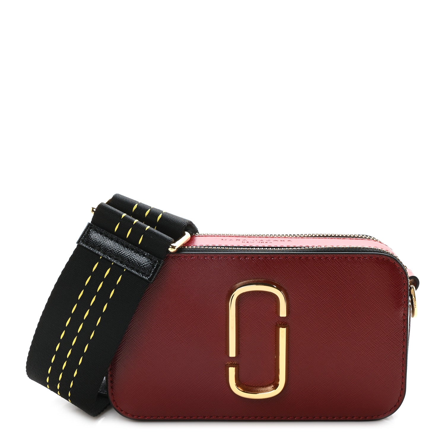 Marc Jacobs Saffiano Small Snapshot Camera Bag Red Multicolor 1 of 10