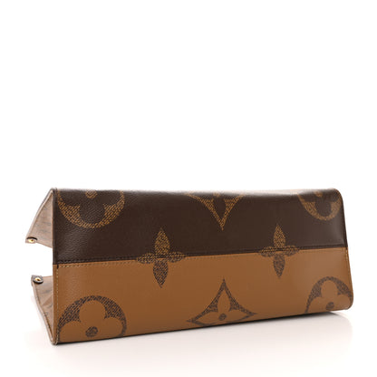 Louis Vuitton Reverse Monogram Giant Onthego MM 4 of 9