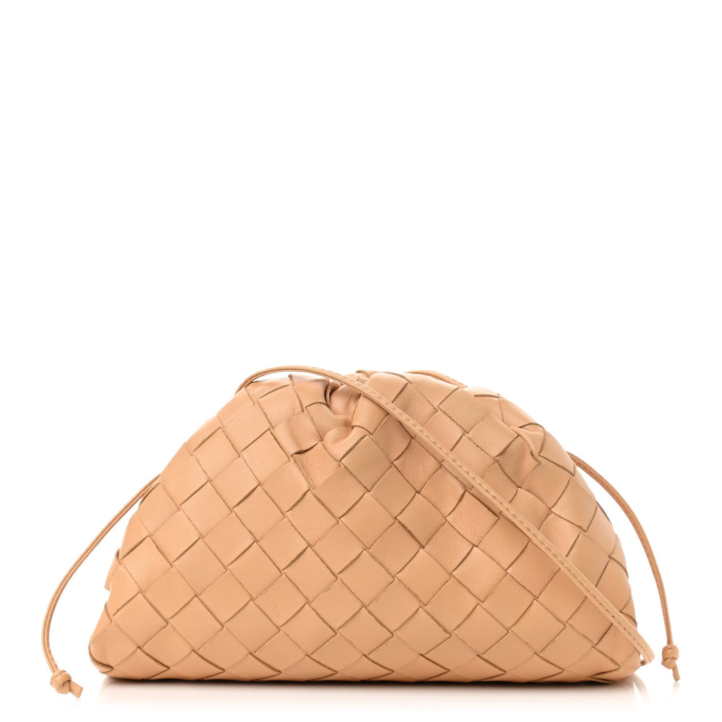 Nappa Intrecciato The Mini Pouch Almond