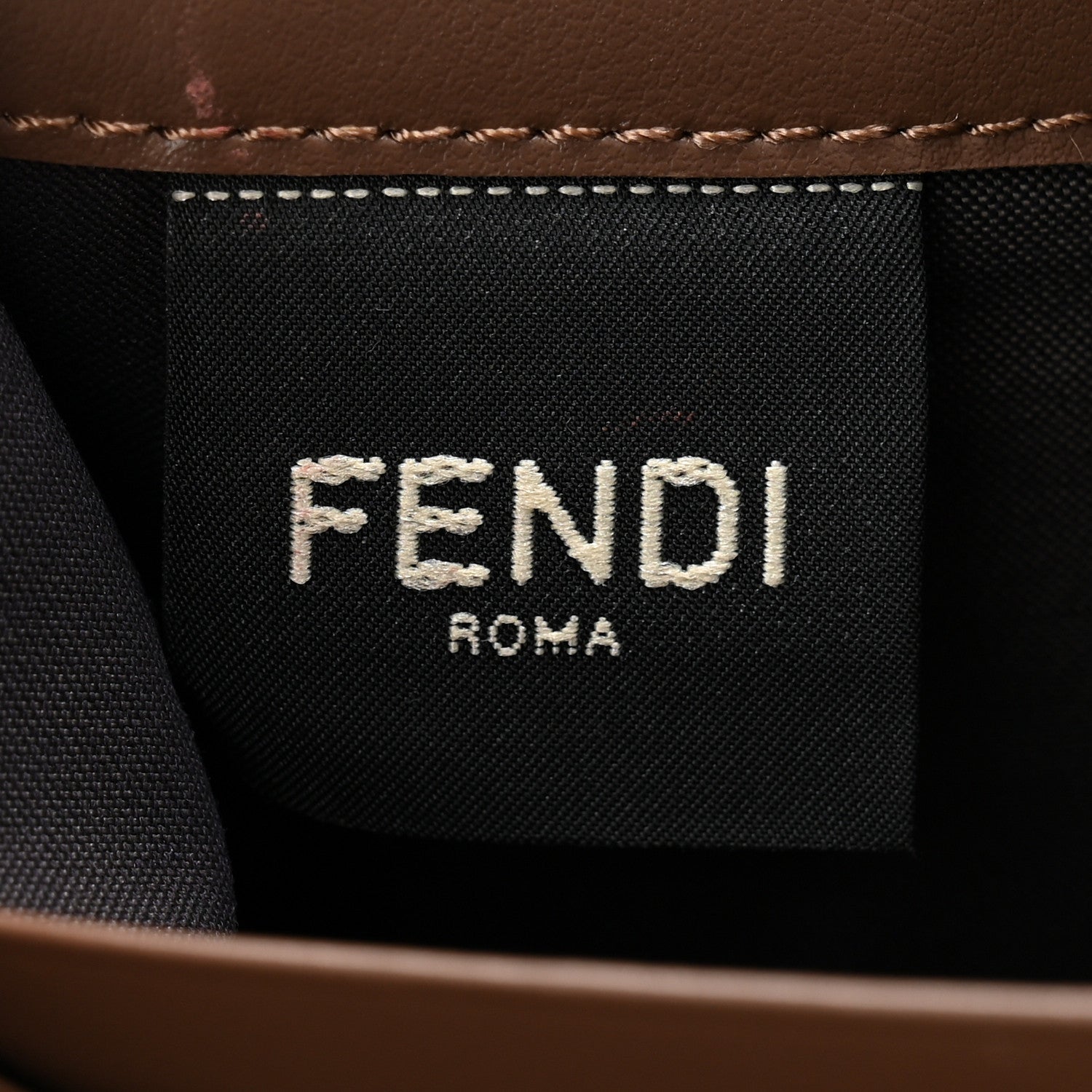 Fendi Vitello Soft F is Fendi Bi-Color FF 1974 Embossed
